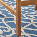 Tilly 28.5" Teak Patio Bar Stool with Cushion (Set of 2) - Image 7