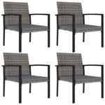 Timonium Patio Dining Armchair with Cushion (Set of 4) - Image 4