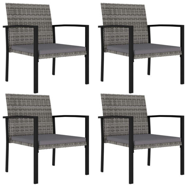 Timonium Patio Dining Armchair with Cushion (Set of 4) - Image 4