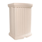 Tinisha Weather Resistant Plastic Drainable Planter Rain Barrel and Hose