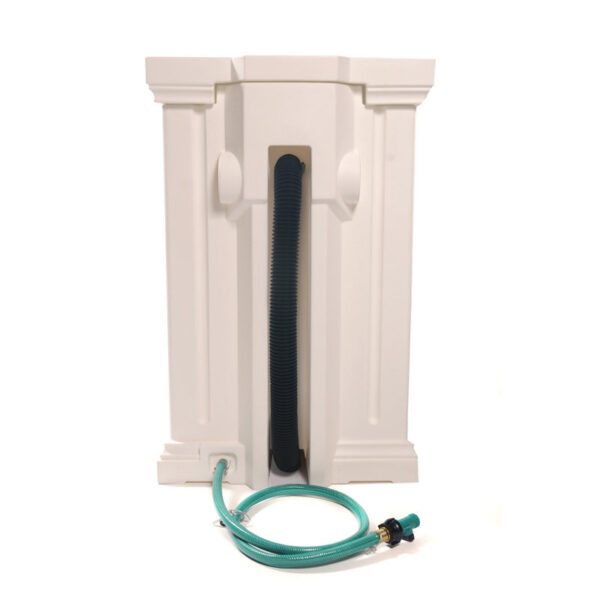 Tinisha Weather Resistant Plastic Drainable Planter Rain Barrel and Hose - Image 5