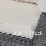 Tinlee 61.4'' Wide Outdoor Patio Daybed - Image 4