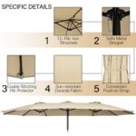 Toby 180'' Market Umbrella - Image 5