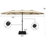 Toby 180'' Market Umbrella - Image 8