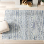 Tomas Dark Blue/Gray Indoor/Outdoor Rug