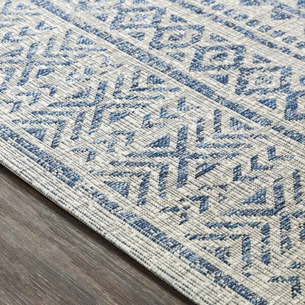 Tomas Dark Blue/Gray Indoor/Outdoor Rug - Image 4