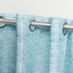 Tommy Bahama Indoor/Outdoor Mosaic Light Filtering Grommet Top Curtain Panel Pair - Image 3