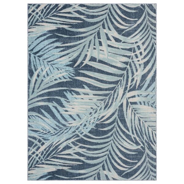Tommy Bahama Malibu Palm Springs Navy Blue/White Blue Area Rug - Image 6