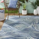 Tommy Bahama Malibu Palm Springs Navy Blue/White Blue Area Rug - Image 5