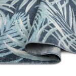 Tommy Bahama Malibu Palm Springs Navy Blue/White Blue Area Rug - Image 3