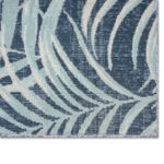 Tommy Bahama Malibu Palm Springs Navy Blue/White Blue Area Rug - Image 2