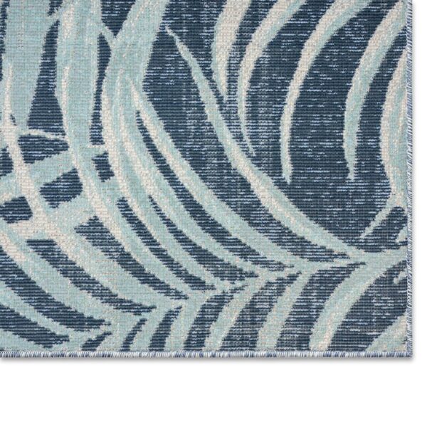 Tommy Bahama Malibu Palm Springs Navy Blue/White Blue Area Rug - Image 2