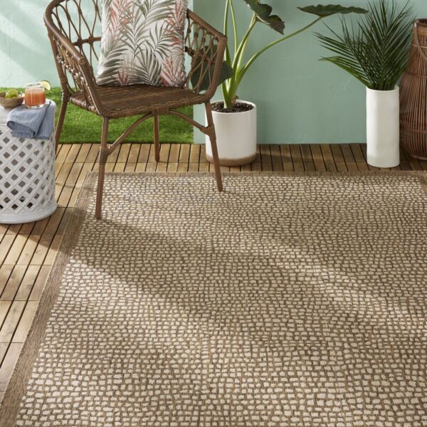 Tommy Bahama Marlin Brown/Beige Indoor/Outdoor Area Rug - Image 5