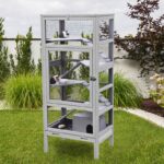 Torrence Weather Resistant Mouse Hutch with Ramp