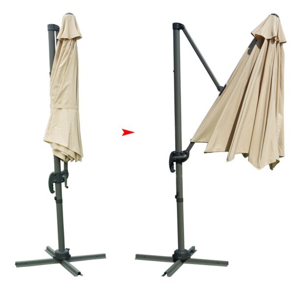 Tottenham 116'' Cantilever Umbrella - Image 5