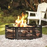 Transient 12'' H x 36'' W Steel Wood Burning Outdoor Fire Ring