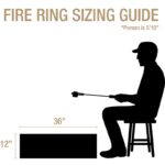 Transient 12'' H x 36'' W Steel Wood Burning Outdoor Fire Ring - Image 6