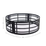 Transient 12'' H x 36'' W Steel Wood Burning Outdoor Fire Ring - Image 4