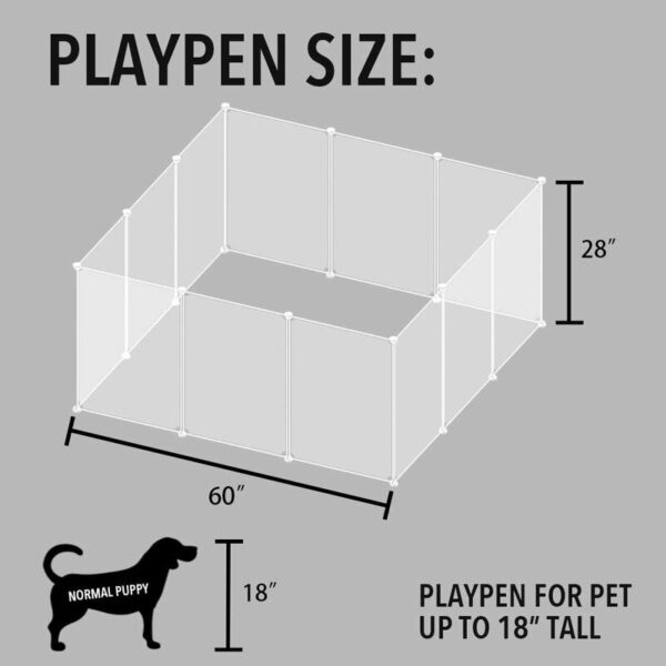 Transparent Pet Pen - Image 5