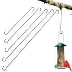 Tree Hanging Hook-Metal-Up to 24.8 Inch-Bird Feeder/Plants-No Tool-Set/5 (Set of 5)