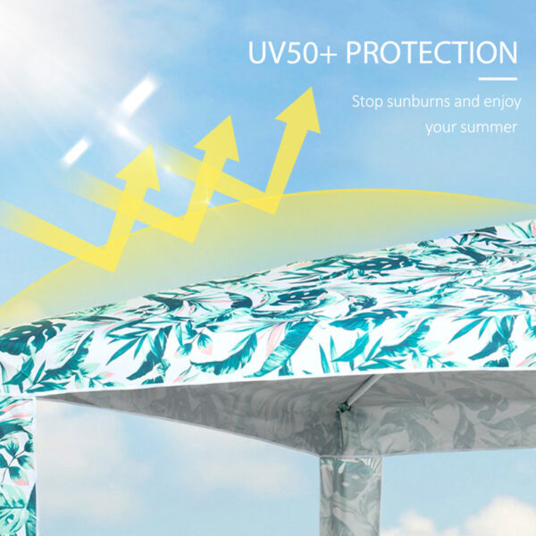 Treva 94.8'' Square Beach Umbrella - Image 5