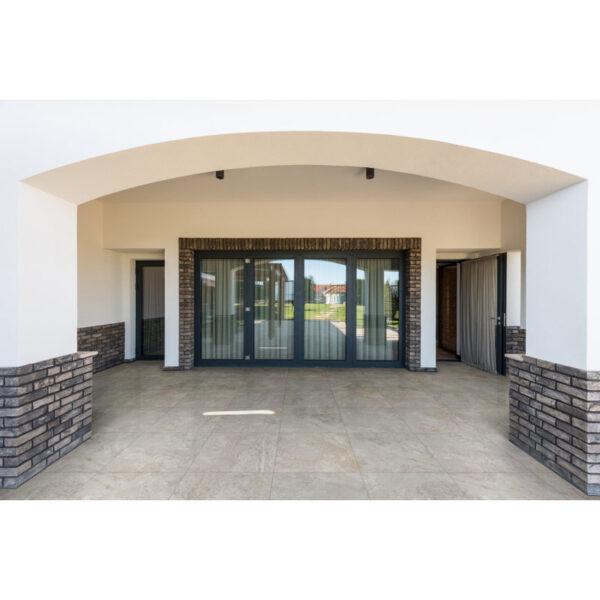 Trevi Silver 24" x 24" Matte Porcelain Paver Tile - Image 4