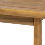 Triplett Acacia Outdoor Coffee Table - Image 3