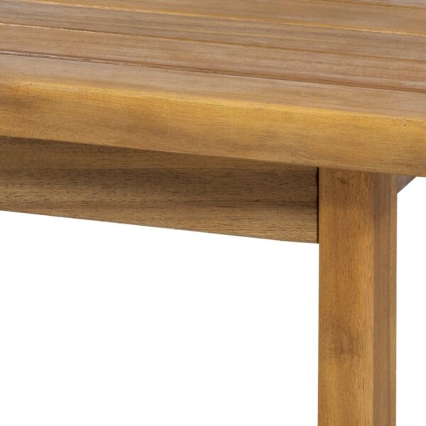 Triplett Acacia Outdoor Coffee Table - Image 3