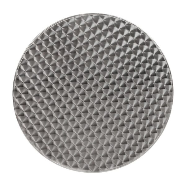 Trumann Indoor/Outdoor Aluminum Round Bar Height Table with Cross Base - Image 6