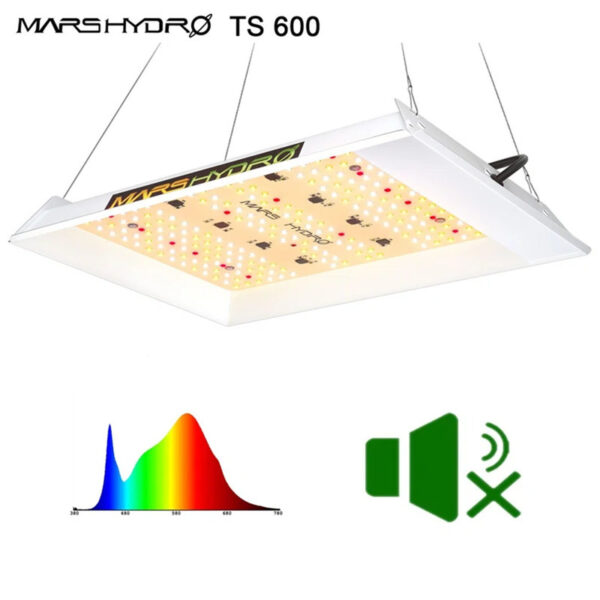 TS600W LED Full Spectrum Grow Light Sunlight for Indoor Plants Veg Flower - Image 3