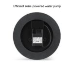 Tucker Murphy Petâ„¢ Solar Bird Bath And Water Fountain With 4 Different Nozzle Heads - Perfect For Bird Baths And Small Ponds - Image 4