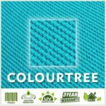 Turquoise 12' X 17' X 12' Triangle Shade Sail - Image 6