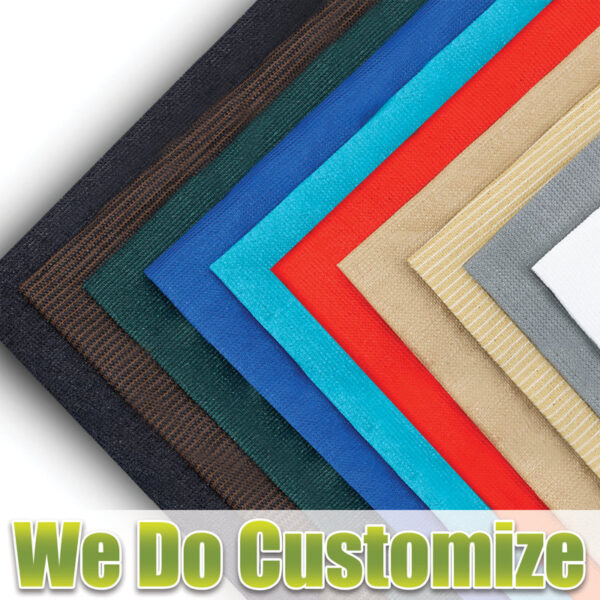 Turquoise 12' X 17' X 12' Triangle Shade Sail - Image 2