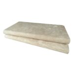 Tuscany Travertine Brushed Coping in Beige - Image 2