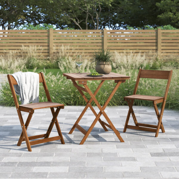 Tynemouth Square 2 - Person Outdoor Dining Set - Image 9