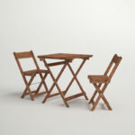 Tynemouth Square 2 - Person Outdoor Dining Set - Image 5