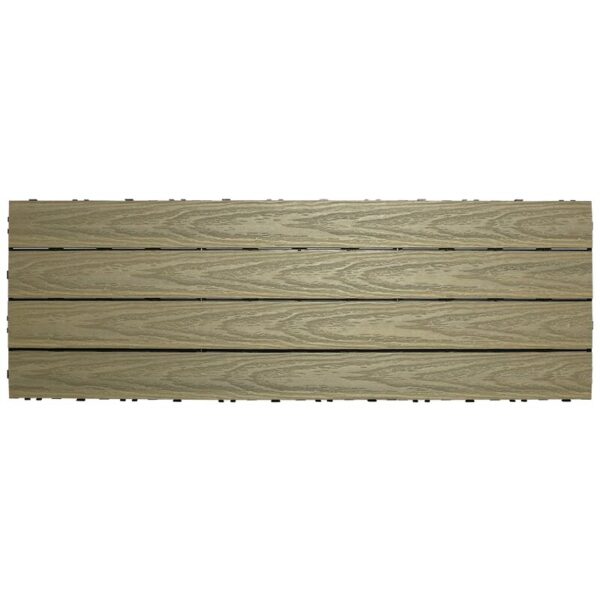 UltraShield Naturale 36" x 12" Composite Interlocking Deck Plank - Image 4