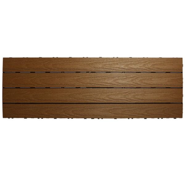 UltraShield Naturale 36" x 12" Composite Interlocking Deck Plank - Image 2