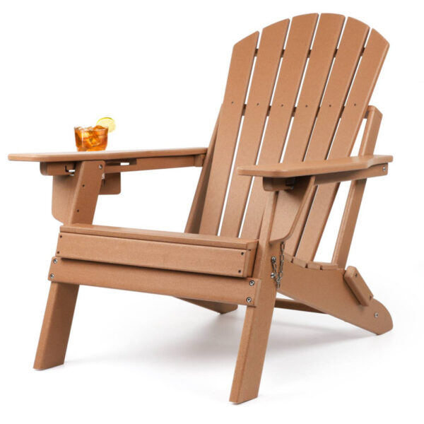 Unicoi Plastic Folding Adirondack Chair - Image 3