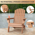 Unicoi Plastic Folding Adirondack Chair - Image 5