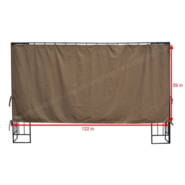 Universal Gazebo Privacy Panel Side Wall - Image 2