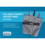 US Weight Titan Fillable Canopy Weight Bags (Set of 4) - Image 5
