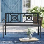 Velma Metal Outdoor Bench