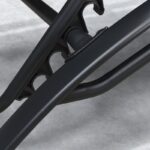 Venissa Outdoor Metal Chaise Lounge with Table - Image 3