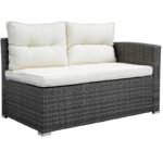 Verduzco Wicker/Rattan 4 - Person Seating Group with Cushions - Image 8
