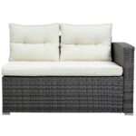Verduzco Wicker/Rattan 4 - Person Seating Group with Cushions - Image 7
