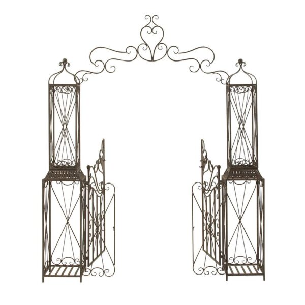 Vereen Iron Arbor with Gates - Image 2