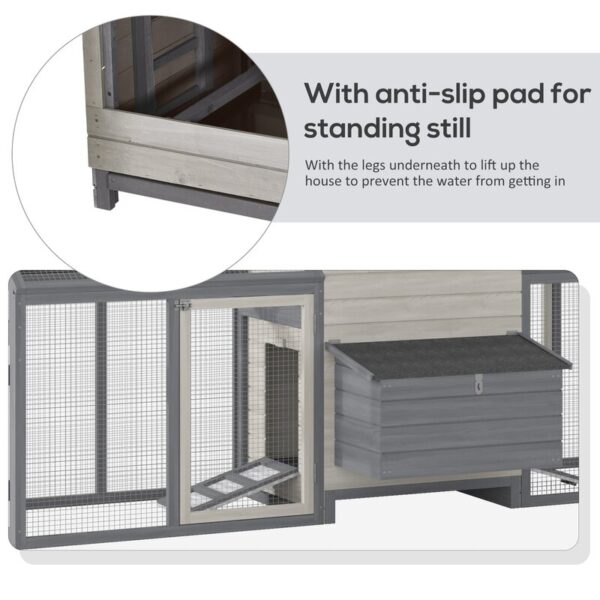 Verena 29.9 Square Feet Chicken Coop with Chicken Run - Image 6