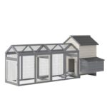 Verena 29.9 Square Feet Chicken Coop with Chicken Run