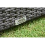 Vernis Polyethylene (PE) Wicker 8 - Person Seating Group with Cushions - Image 5